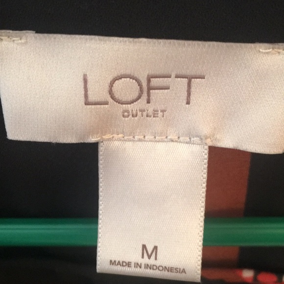 Loft long sleeve blouse, Size M - Picture 2 of 4